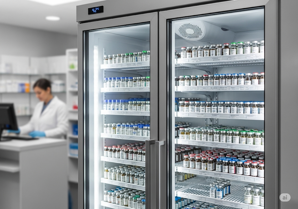 Medication refrigerator